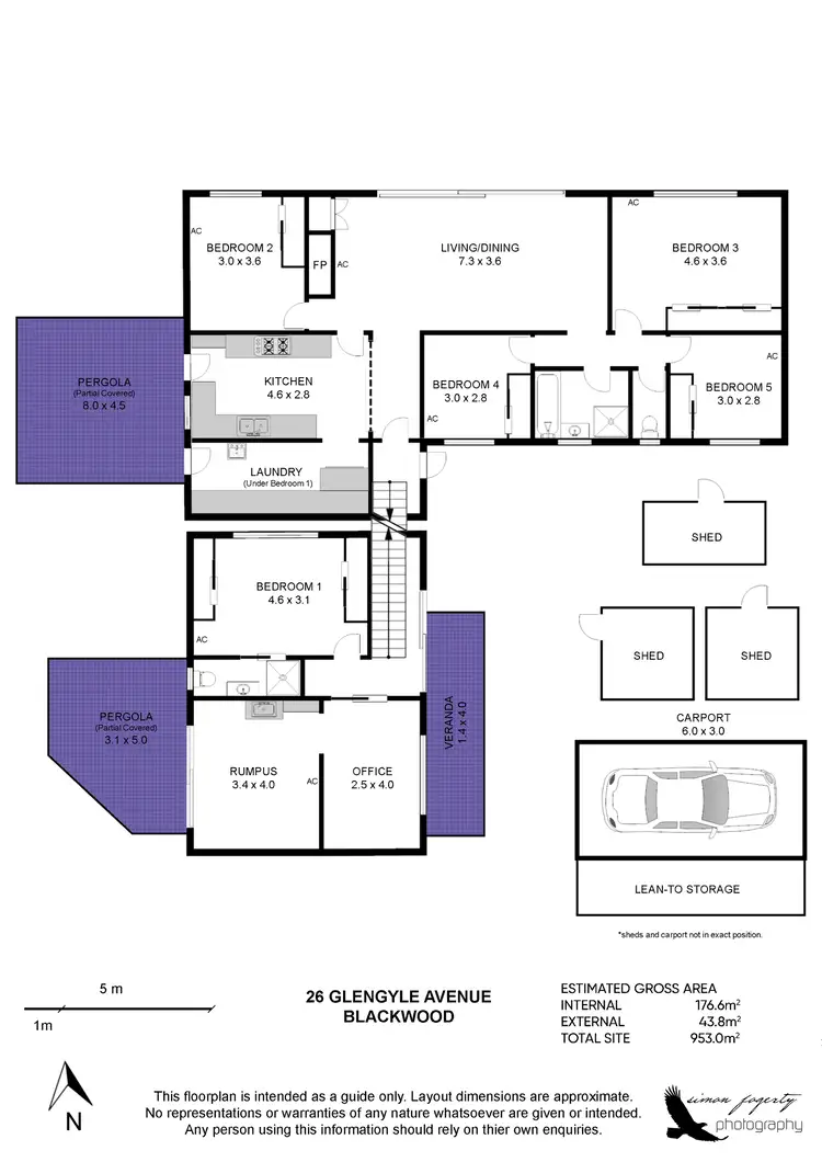 Floorplan of Homely house listing, 26 Glengyle Avenue, Blackwood SA 5051