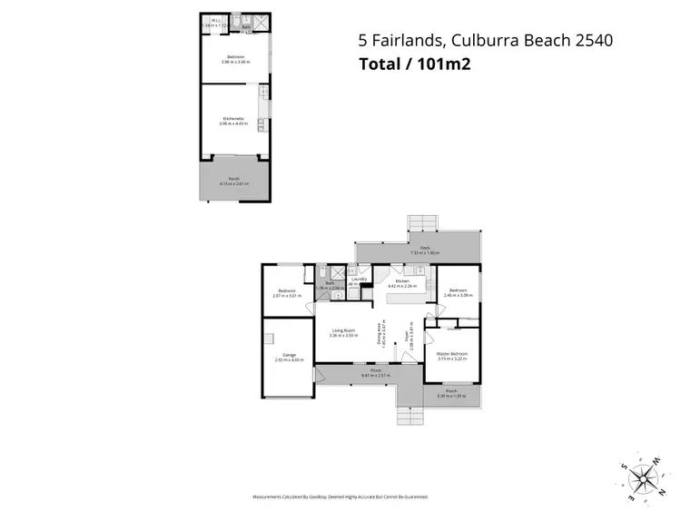 Floorplan of Homely house listing, 5 Fairlands Street, Culburra Beach NSW 2540