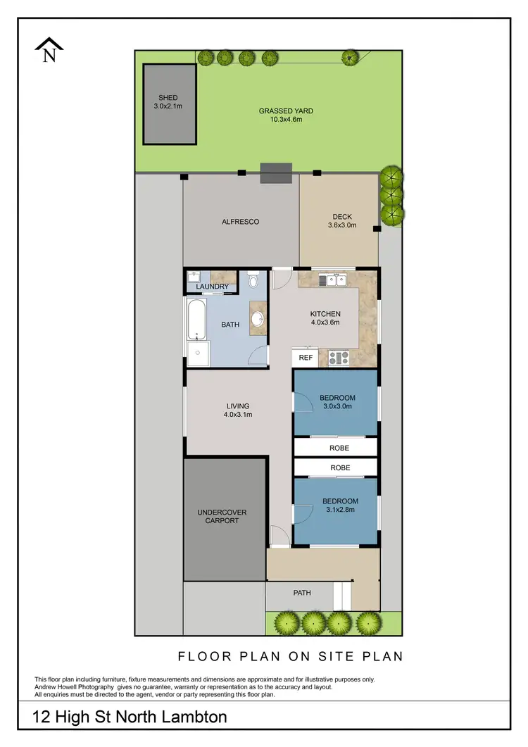Floorplan of Homely house listing, 12 High Street, North Lambton NSW 2299