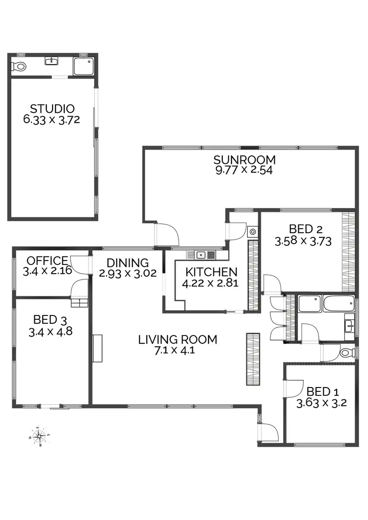 Floorplan of Homely house listing, 20 Kurrajong Street, Dorrigo NSW 2453