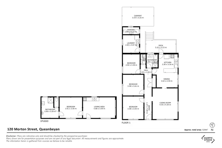 Floorplan of Homely house listing, 120 Morton Street, Crestwood NSW 2620