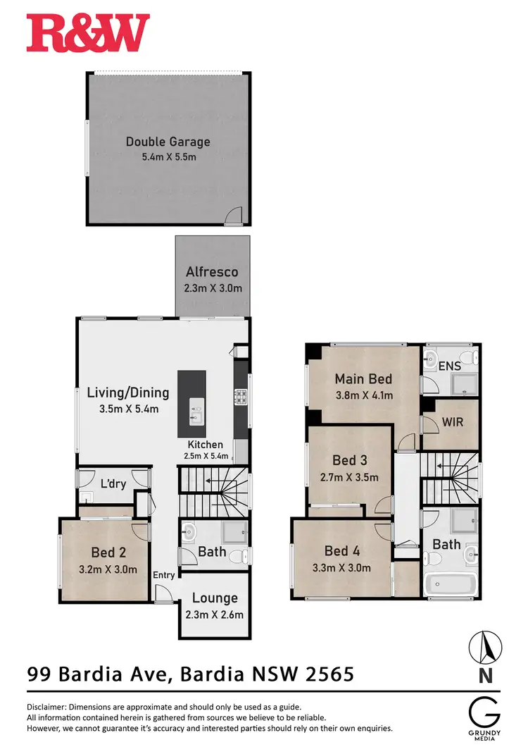 Floorplan of Homely house listing, 99 Bardia Avenue, Bardia NSW 2565