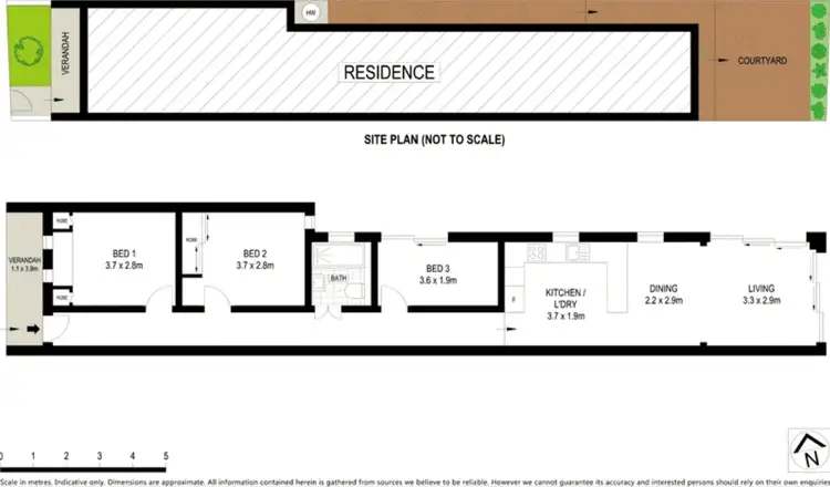 Floorplan of Homely house listing, 858 Elizabeth Street, Waterloo NSW 2017