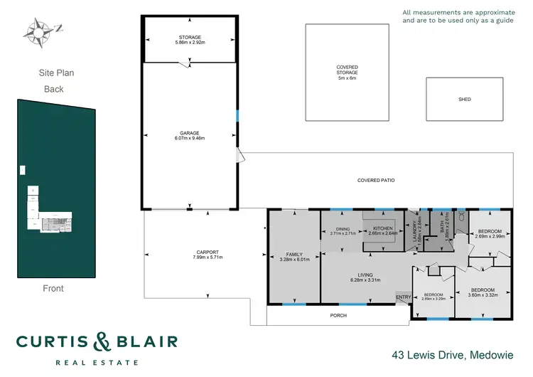 Floorplan of Homely house listing, 43 Lewis Drive, Medowie NSW 2318