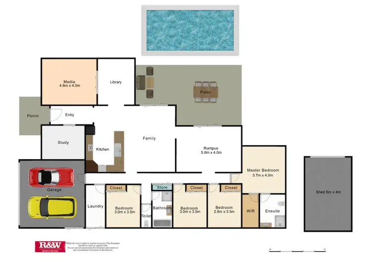 Floorplan of Homely house listing, 25 Joyner Circuit, Caboolture QLD 4510