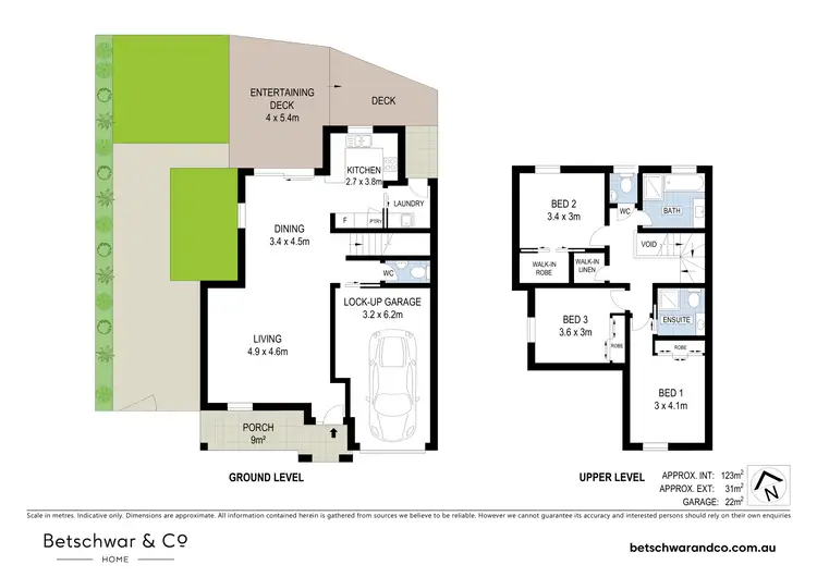 Floorplan of Homely townhouse listing, 2/267 Rothery Street, Corrimal NSW 2518