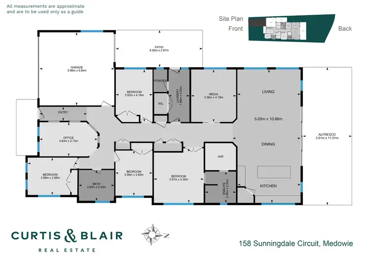 Floorplan of Homely house listing, 158 Sunningdale Circuit, Medowie NSW 2318