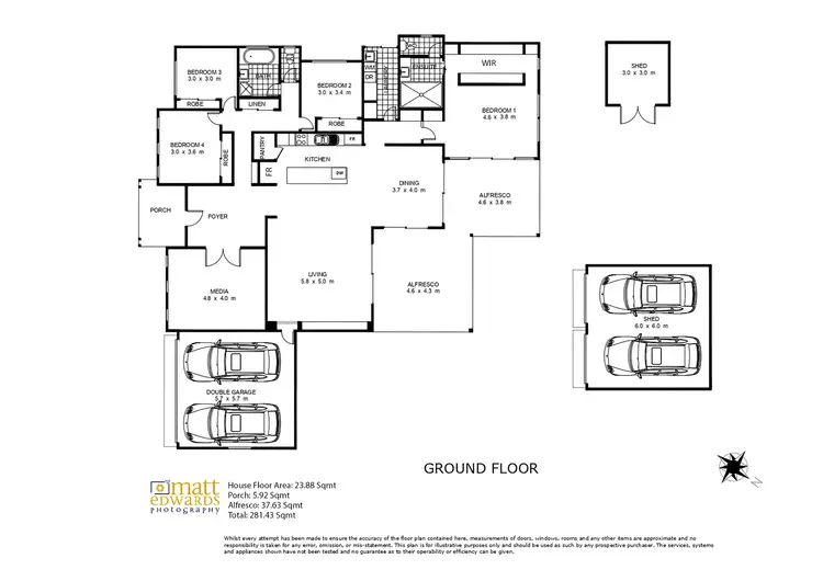 Floorplan of Homely house listing, 28 Lockyer Street, Kleinton QLD 4352