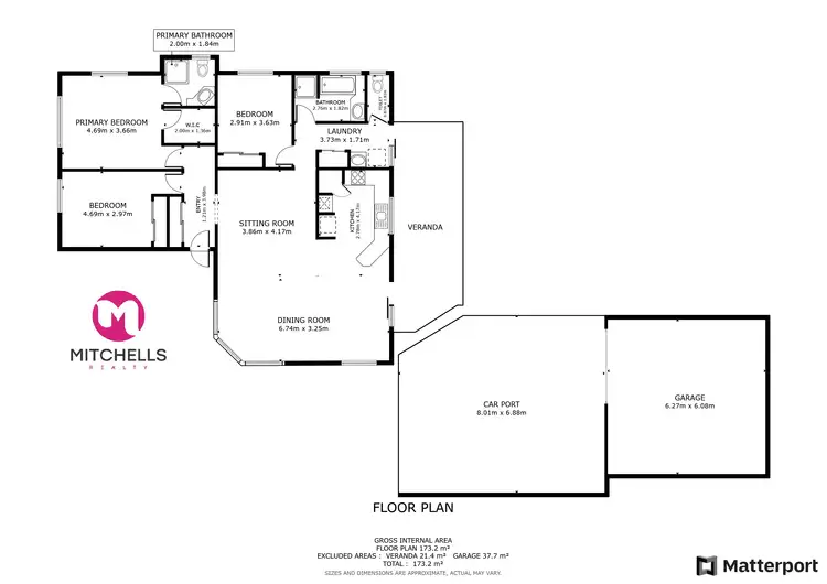 Floorplan of Homely house listing, 4 Lester Crescent, Torquay QLD 4655