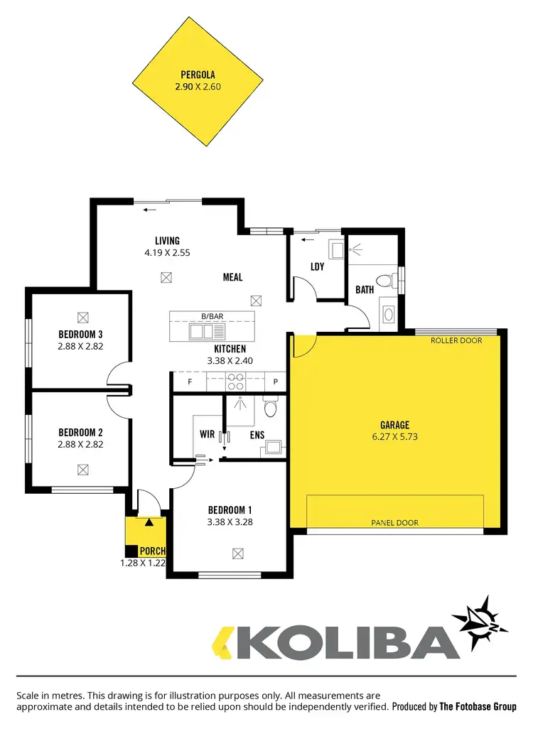 Floorplan of Homely house listing, 8 Serenity Rise, Port Noarlunga SA 5167