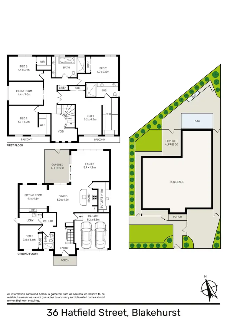 Floorplan of Homely house listing, 36 Hatfield Street, Blakehurst NSW 2221