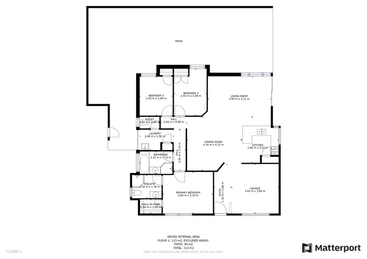 Floorplan of Homely house listing, 17B Okra Court, Lake Coogee WA 6166