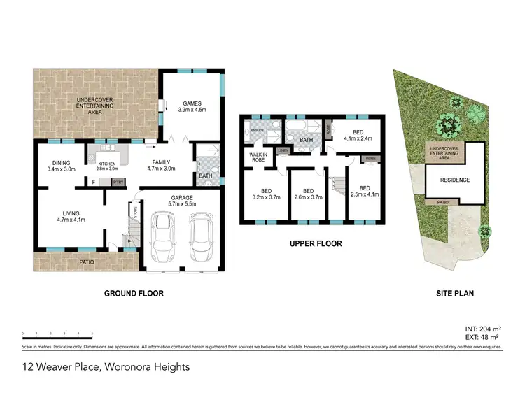 Floorplan of Homely house listing, 12 Weaver Place, Woronora Heights NSW 2233