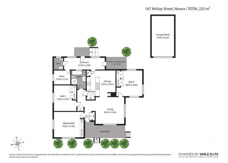 Floorplan of Homely house listing, 167 McKay Street, Nowra NSW 2541