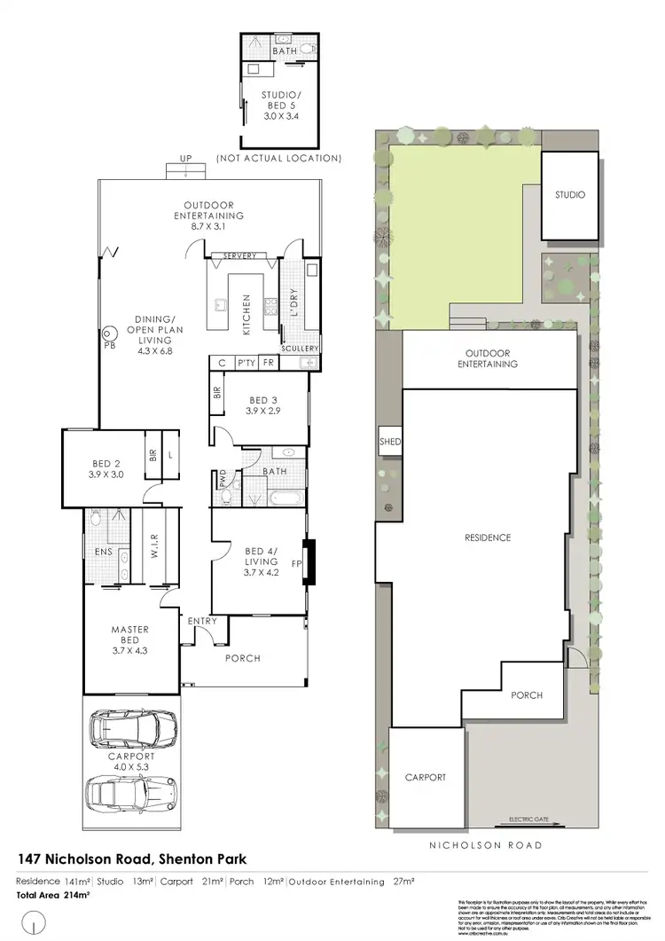 Floorplan of Homely house listing, 147 Nicholson Road, Shenton Park WA 6008