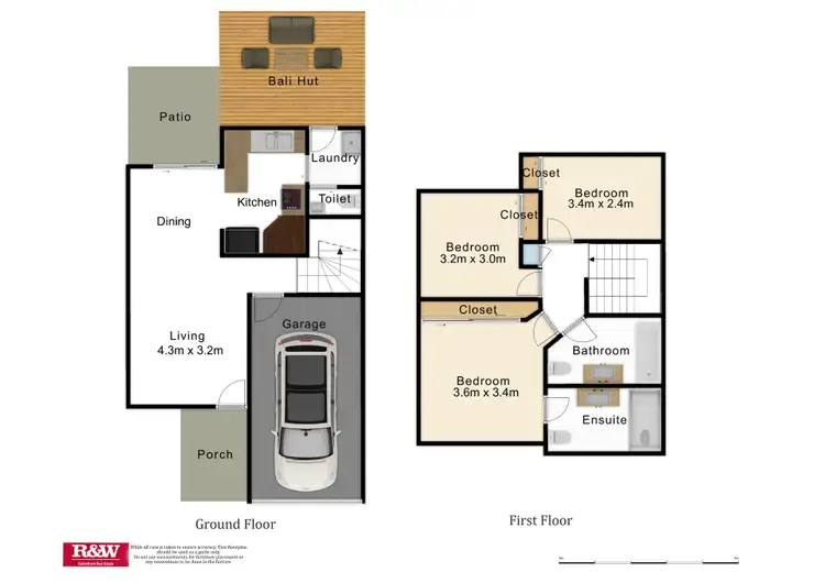 Floorplan of Homely townhouse listing, 3/9 Pitt Road, Burpengary QLD 4505