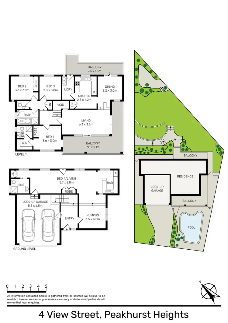 Floorplan of Homely house listing, 4 View Street, Peakhurst Heights NSW 2210