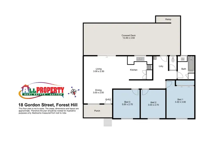 Floorplan of Homely house listing, 18 Gordon Street, Forest Hill QLD 4342