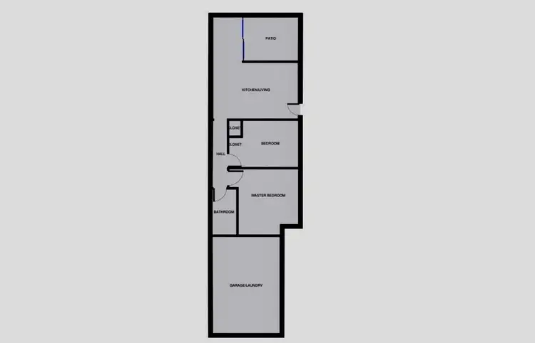 Floorplan of Homely semi-detached listing, 2/16 Pinehurst Avenue, Leichhardt QLD 4305