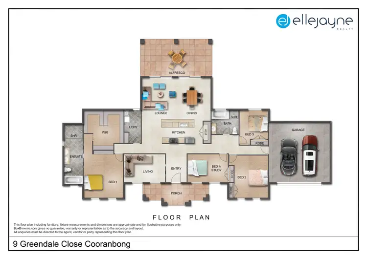 Floorplan of Homely house listing, 9 Greendale Drive, Cooranbong NSW 2265