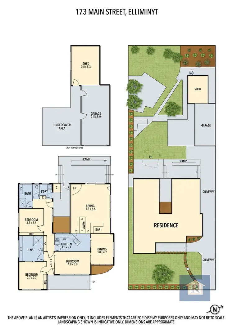 Floorplan of Homely house listing, 173 Main Street, Elliminyt VIC 3250