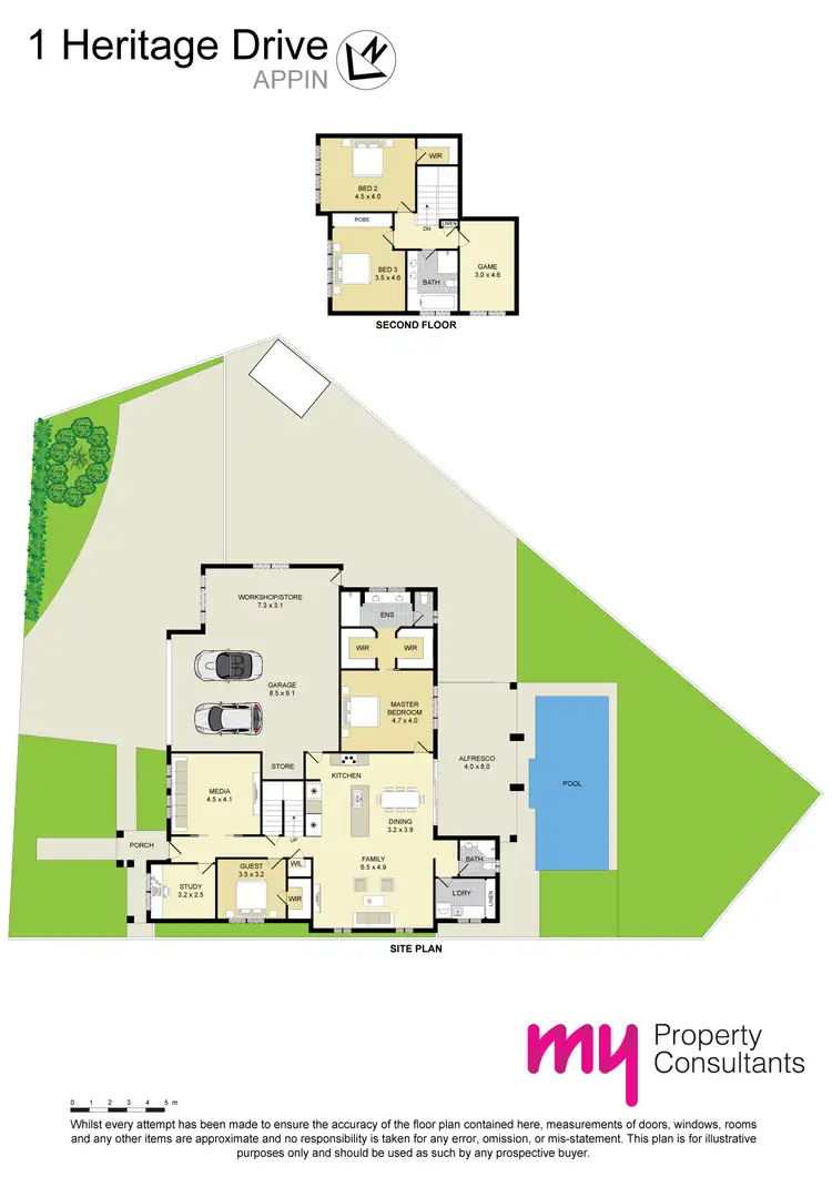 Floorplan of Homely house listing, 1 Heritage Drive, Appin NSW 2560
