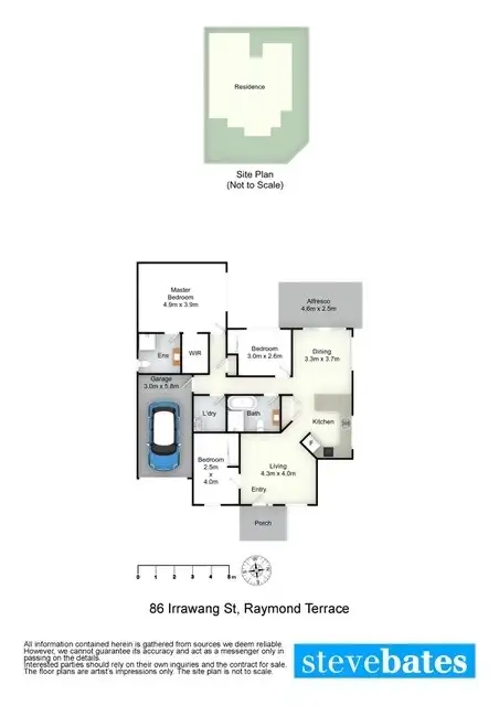 Floorplan of Homely house listing, 86 Irrawang Street, Raymond Terrace NSW 2324