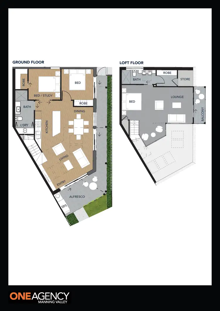 Floorplan of Homely apartment listing, 4/8-10 Electra Parade, Harrington NSW 2427