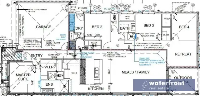 Floorplan of Homely house listing, 16 Nyman Circuit, Tarneit VIC 3029