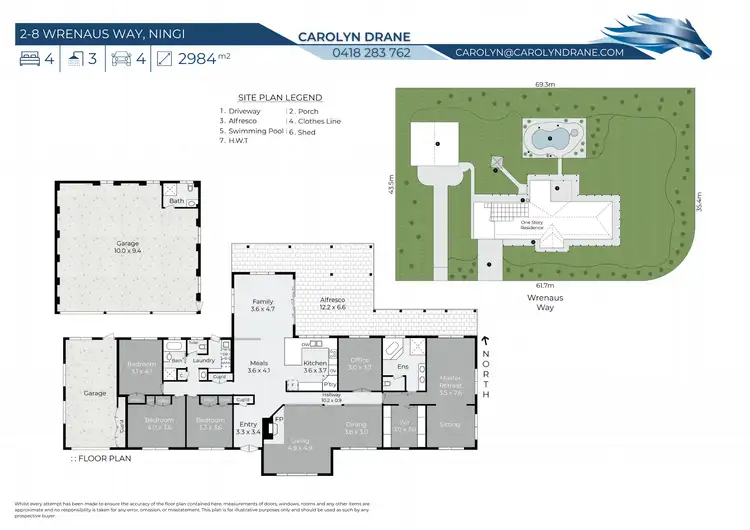 Floorplan of Homely house listing, 2-8 Wrenaus Way, Ningi QLD 4511