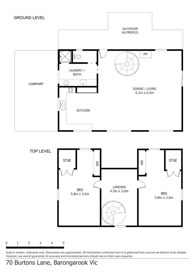 Floorplan of Homely rural property listing, 70 Burtons Lane, Barongarook VIC 3249