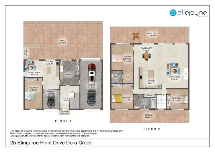Floorplan of Homely house listing, 25 Stingaree Point Drive, Dora Creek NSW 2264
