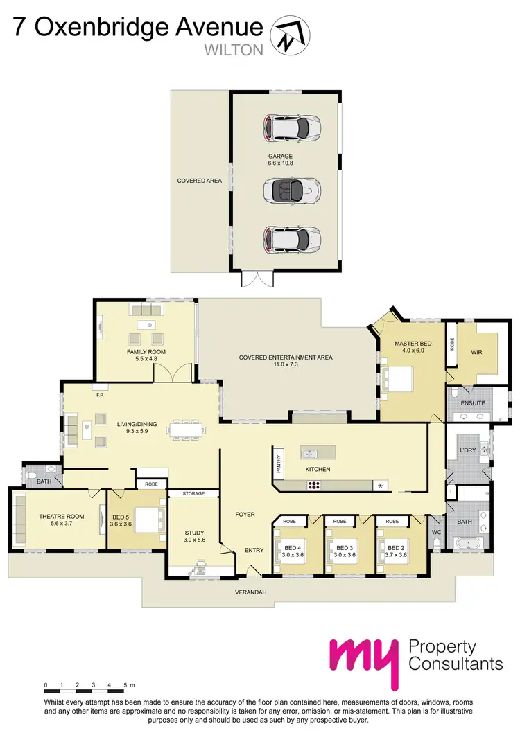 Floorplan of Homely house listing, 7 Oxenbridge Avenue, Wilton NSW 2571