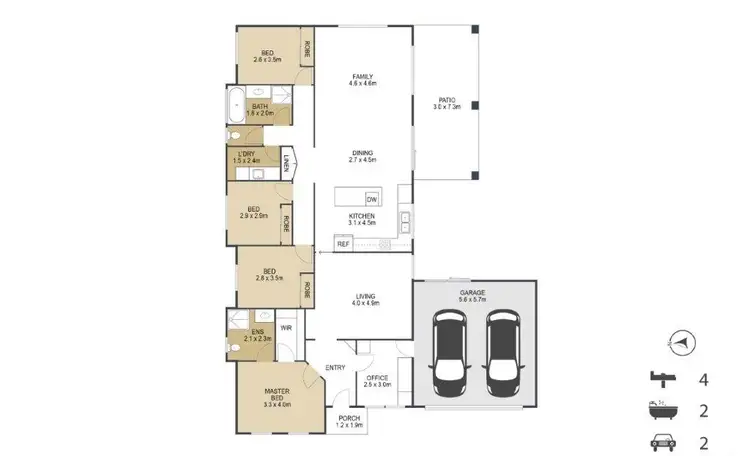 Floorplan of Homely house listing, 8 Mckavanagh Street, Caboolture QLD 4510