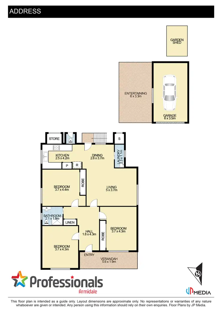 Floorplan of Homely house listing, 82 Jeffrey Street, Armidale NSW 2350