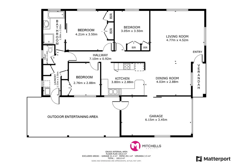 Floorplan of Homely house listing, 53 Aimee Drive, Urangan QLD 4655
