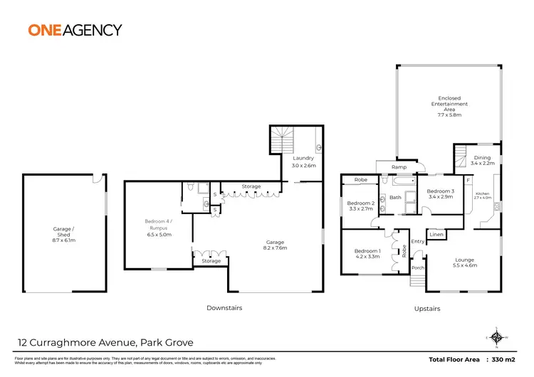 Floorplan of Homely house listing, 12 Curraghmore Avenue, Park Grove TAS 7320