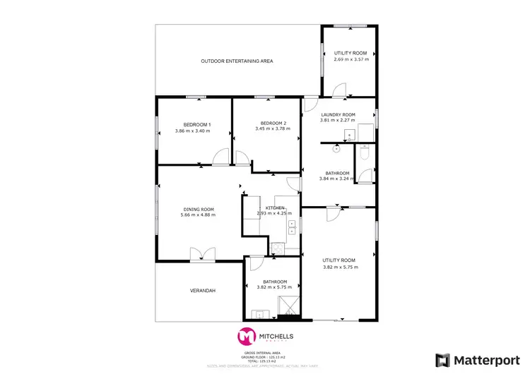 Floorplan of Homely house listing, 14 Smith Street, Urangan QLD 4655