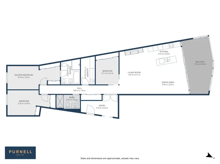 Floorplan of Homely apartment listing, 107/45 Honeysett View, Kingston ACT 2604