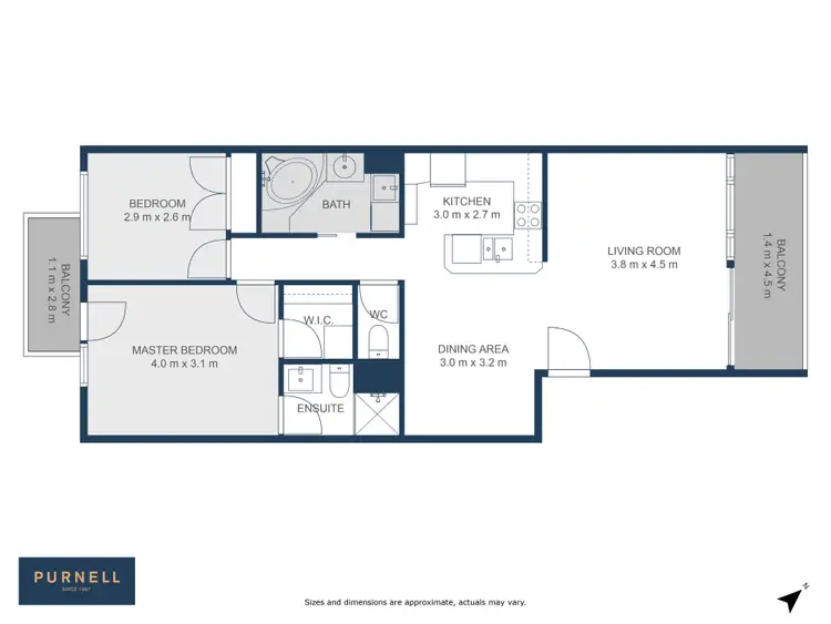 Floorplan of Homely apartment listing, 22/10 Ovens Street, Griffith ACT 2603