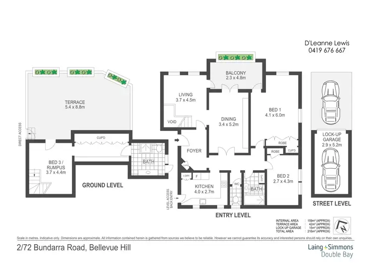 Floorplan of Homely other listing, 2/72 Bundarra Road, Bellevue Hill NSW 2023