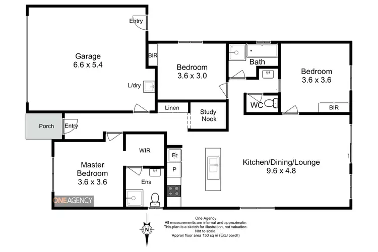 Floorplan of Homely house listing, 9 Tier Hill Drive, Smithton TAS 7330