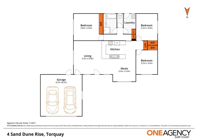 Floorplan of Homely house listing, 4 Sand Dune Rise, Torquay VIC 3228