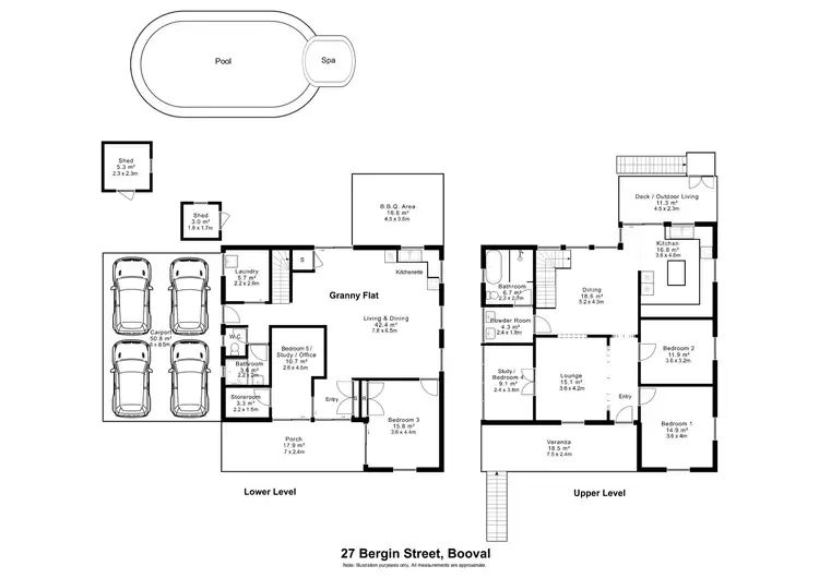 Floorplan of Homely house listing, 27 Bergin Street, Booval QLD 4304