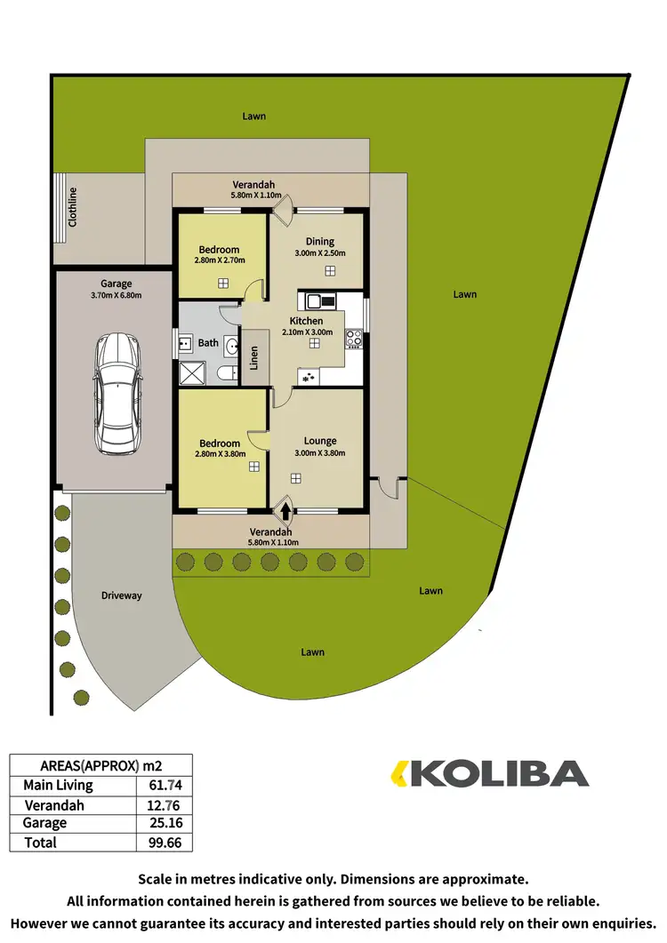 Floorplan of Homely house listing, 3/6 Rachel Court, Dudley Park SA 5008