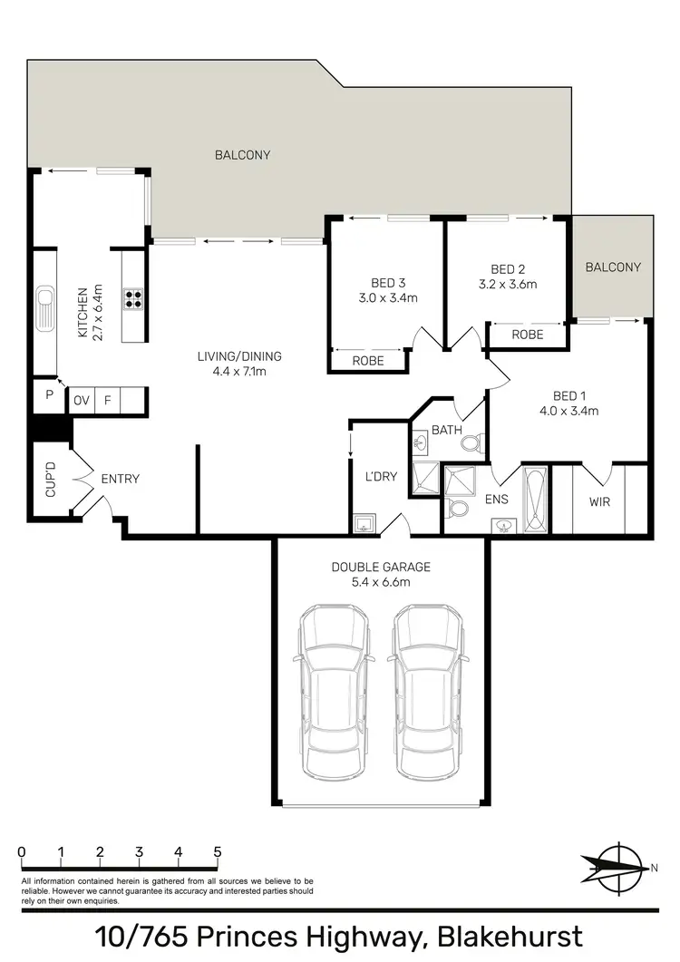 Floorplan of Homely apartment listing, 10/765 Princes Highway, Blakehurst NSW 2221