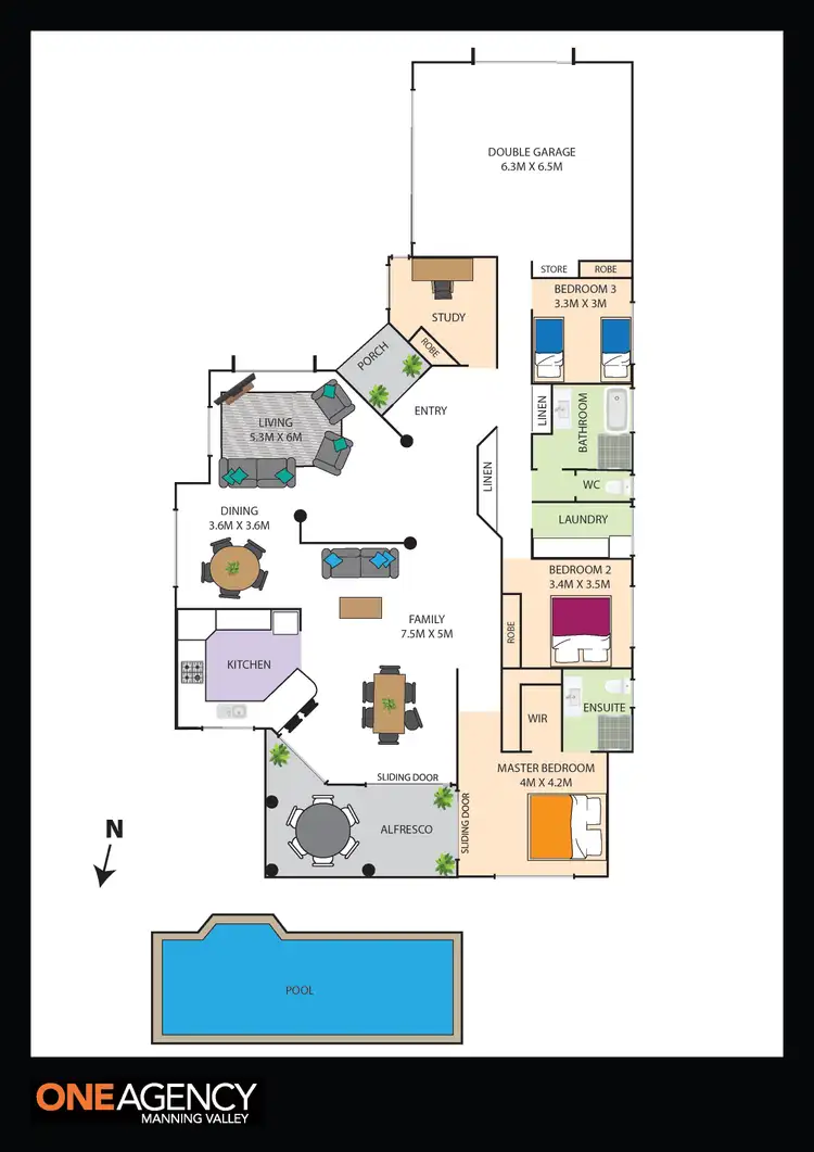 Floorplan of Homely house listing, 23 Lazzarini Drive, Harrington NSW 2427