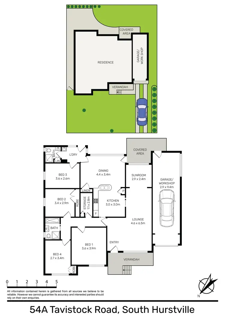 Floorplan of Homely house listing, 54A Tavistock Road, South Hurstville NSW 2221