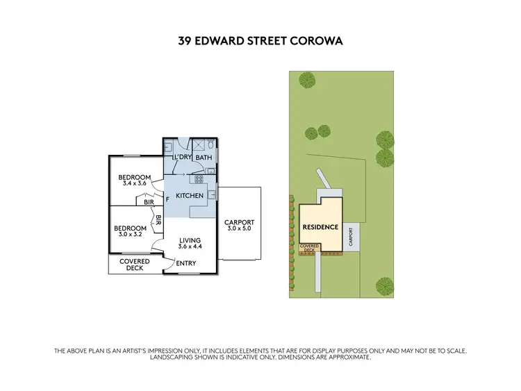 Floorplan of Homely house listing, 39 Edward Street, Corowa NSW 2646