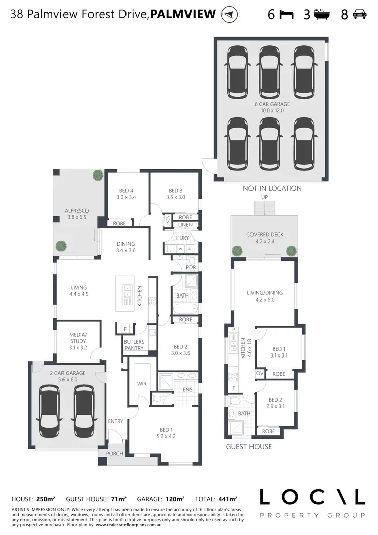 Floorplan of Homely house listing, 38 Palmview Forest Drive, Palmview QLD 4553